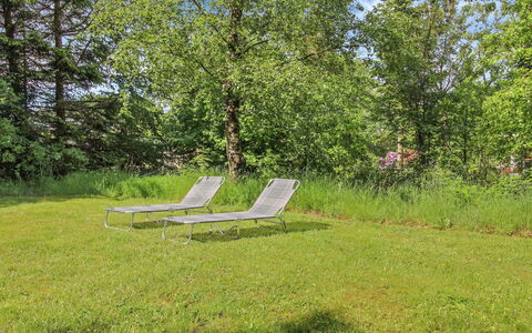 Frederikke - 28Km from the Sea: Græs, Møbel, Udendørs Møbler, Busk, Bunddække, Have, Lawn, Stol, Eng