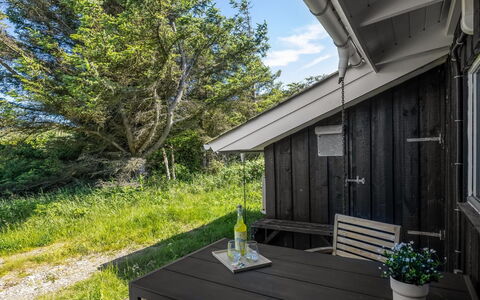 Wilma - 400M from the Sea: Sommerhus, Land Lot, Bjælkehytte, Kyst, Reservoir, Skur, Garden Bygninger, Lyd, Woodland