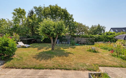 Evje - 250M from the Sea: Busk, Have, Landskab, Land Lot, Bunddække, Lawn, Forår, Skygge, Landscaping