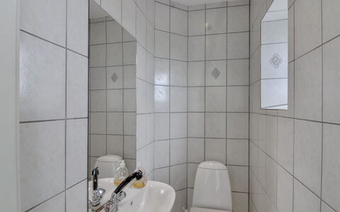 Juuso - 20Km from the Sea: Væg, Gulvbelægning, Etage, Indretning, Sanitærarmatur, Badeværelse, Loft, Værelse, Toilet, Flise