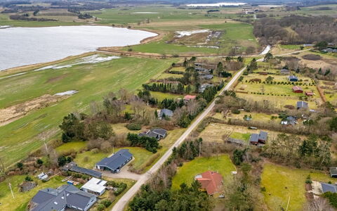 Sesto - 300M to the Fjord: Naturligt Miljø, Landskab, Fugleperspektiv, Luftfotografering, Boligområde, Almindeligt, Land Lot, Landdistrikt, Menneskelig Bosættelse, Mark