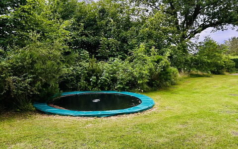 Swale - 500M from the Sea: Trampolinspring - Udstyr Og Materiel, Blå, Trampolin, Grøn, Trampolinspring, Have, Skygge, Lawn, Gård, Backyard