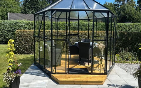 Jyde - 1.5Km from the Sea: Have, Skygge, Gazebo, Udendørs Struktur, Pavilion