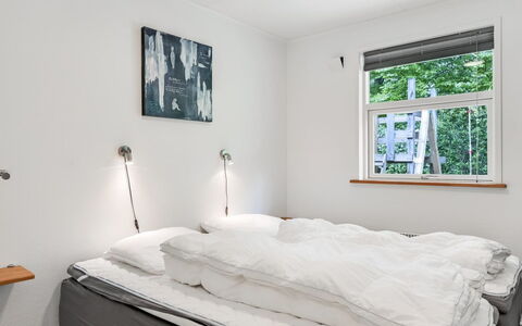 Manderup - 30Km from the Sea: Seng, Soveværelse, Træ, Indretning, Sengetøj, Sengetøj, Møbel, Loft, Etage, Gulvbelægning