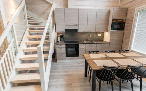 Villa Galdu B: Sommerhus, Hus, Hjem, Garden Bygninger, Sidespor, Bjælkehytte, Stuehus, Estate, Skur, Gård