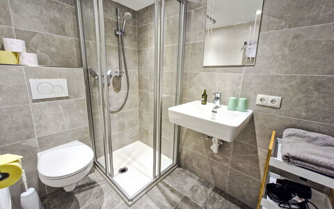 Wenns 113: Gulvbelægning, Etage, Indretning, Værelse, Loft, Flise, Håndvask, Vvs, Hotel