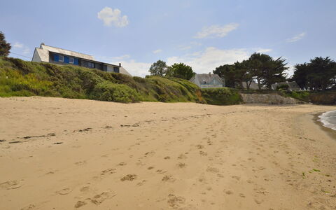 Charme de la Plage du Moulin: Himmel, Sky, Plante, Træ, Bygning, Strand, Naturlige Landskab, Græs, Landskab, Horisont