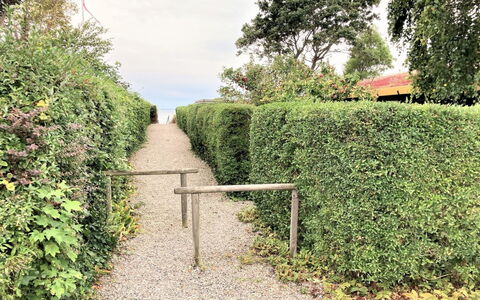 Maybrit - 50M from the Sea: Blå, Busk, Sommerhus, Bunddække, Have, Estate, Skygge, Landscaping, Stuehus, Eco Hotel