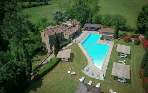 Mulino Al Suono - Badia Agnano, Toscana: Svømmepøl, Udvej, Estate, Thermae, Stuehus, Hacienda, Villa, Sommerhus, Eco Hotel, Mansion