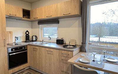 Feriebolig:&nbsp;Tiny Haus mit Schönem Seeblick 200.6