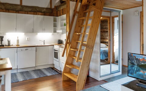 Vuokatinportti B3, Lemminkäinen: Træ, Sommerhus, Hjem, Bjælkehytte, Tømmer, Sidespor, Hårdttræ, Naturmateriale, Garden Bygninger, Hytte