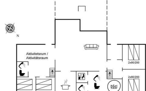 Erene - 850M from the Sea: Græs, Grøn, Hus, Sommerhus, Græs-, Landdistrikt, Økoregion, Landskab, Land Lot, Busk