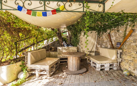 A Un Minuto Dal Mare - Bogliasco, Liguria: Plante, Botanik, Indretning, Udendørs Møbler, Fritid, Ejendom, Landskab, Træ, Skygge, Loft