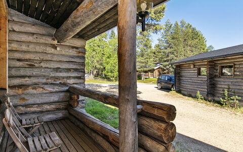 Pökkömaja B: Træ, Sommerhus, Bjælkehytte, Skov, Skur, Garden Bygninger, Lærk, Woodland, Bejdse