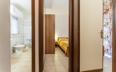 Feriebolig:&nbsp;Giannella Beach Residence Apartment Bilo 2