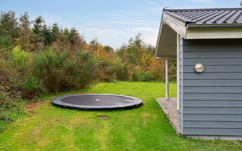 Luchia - 200M to the Fjord: Græs, Lawn, Have, Trampolin, Eng, Gård, Landscaping, Skygge, Backyard, Parkere