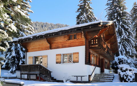 Chalet le Haut Pré: Himmel, Sne, Bygning, Vindue, Plante, Træ, Hus, Lærk, Sommerhus, Biome