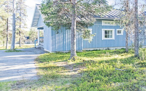 Kermikkä: Træ, Sommerhus, Bjælkehytte, Skov, Skur, Garden Bygninger, Lærk, Woodland, Bejdse