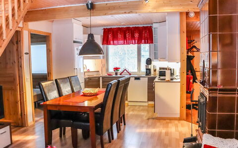 Lampitaival 6B: Møbel, Indretning, Gulvbelægning, Etage, Bord, Loft, Køkken & Spisebord, Belysning, Stol, Hjem