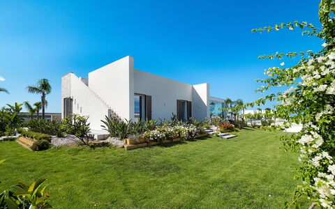 Casa Biancoverde - Marsala, Sicilia: Plante, Himmel, Bygning, Træ, Naturlige Landskab, Land Lot, Græs, Urban Design, Ejendom, Hus