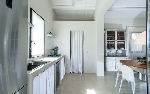 Isolina Verde - Scicli, Sicilia: Møbel, Cabinetry, Countertop, Håndvask, Køkken, Bord, Indretning, Arkitektur, Træ