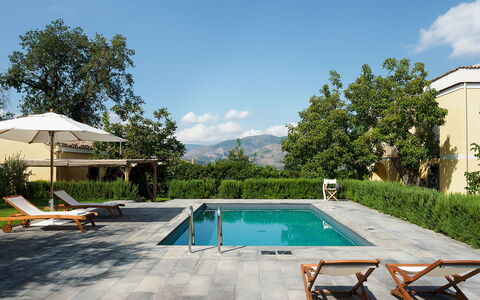 Villa Tranquilla - Randazzo, Sicilia: Vand, Plante, Himmel, Sky, Ejendom, Svømmepøl, Azure, Træ, Skygge, Græs
