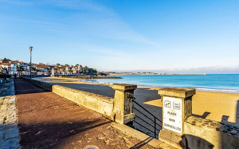 Saint-Jean-De-Luz 477: Himmel, Blå, Horisont, Kyst, Coastal Og Oceaniske Landskabsformer, Hav, Morgen, Kyst, Strand, Sollys