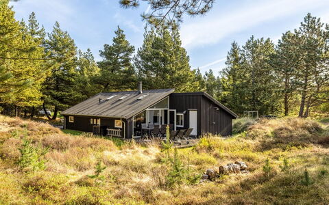 Emila - 2.2Km from the Sea: Tag, Hus, Hjem, Sommerhus, Dør, Sidespor, Dæk, Veranda, Planke, Hårdttræ
