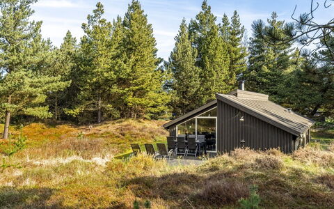 Emila - 2.2Km from the Sea: Tag, Hus, Hjem, Sommerhus, Dør, Sidespor, Dæk, Veranda, Planke, Hårdttræ