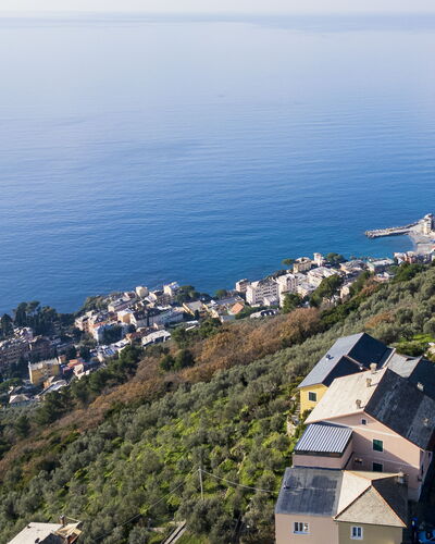 Apartment With Sea View, Private Garden, Bogliasco