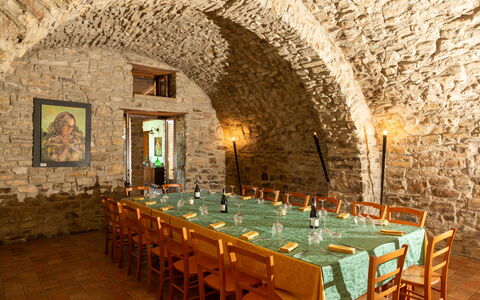Villa Trivigno: Møbel, Bord, Stol, Køkken & Spisebord, Restaurant, Loft, Udendørs Bord, Spisestue, Udendørs Møbler, Dug