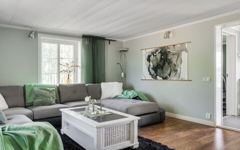 Flugebacken: Couch, Ejendom, Møbel, Komfort, Plante, Vindue, Indretning, Træ, Stue, Arkitektur