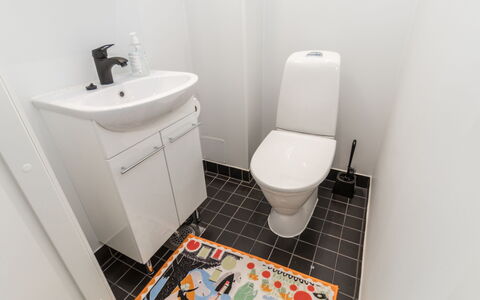 Hillaniitty: Gulvbelægning, Toiletbræt, Etage, Sanitærarmatur, Toilet, Indretning, Badeværelse, Flise, Vvs