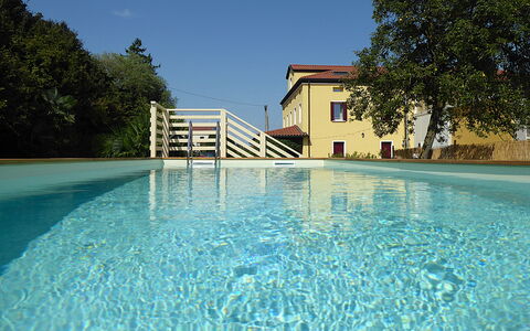 Oasi Casamaras, Brenta River, Wifi, Ac: Svømmepøl, Kompositmateriale, Udvej, Hacienda, Hotel, Villa, Eco Hotel, Backyard, Water Feature, Ferieby