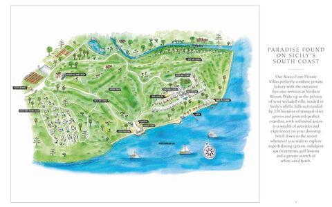 Villa Agata - Sea View | By Rocco Forte Villas: Kort, Verden, Font, Terrestrisk Plant, Urban Design, Rektangel, Hældning, Naturlige Landskab, Vand