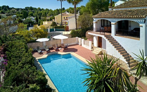 Jávea 2038: Svømmepøl, Boligområde, Udvej, Estate, Eco Hotel, Hacienda, Villa, Mansion, Thermae, Hotel