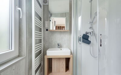 Feriebolig:&nbsp;Tiny Haus Eisvogel 200.28