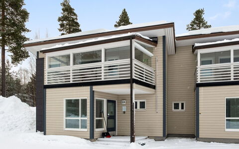 Vuokatinranta Suite 2 a: Sidespor, Hjem, Sommerhus, Vinter, Skydevindue, Fryser, Altan, Sne, Dagslys