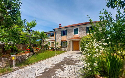 Tuscany: Hus, Boligområde, Hjem, Estate, Sommerhus, Have, Indkørsel, Forstad, Hacienda, Landscaping