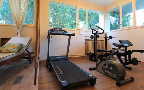 Dal Molin Apartment, Garda Lake, Ac, Fitness, Jacu: Ejendom, Øvelse Maskine, Vindue, Træ, Indretning, Etage, Gulvbelægning, Hårdttræ, Træningsudstyr