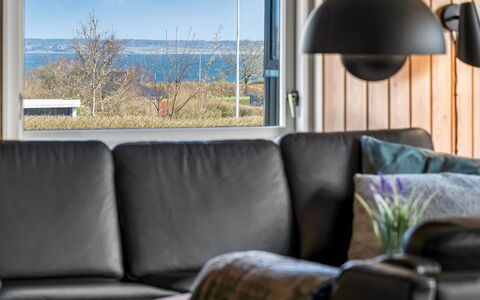 Ofrath - 350M to the Fjord: Møbel, Indretning, Gulvbelægning, Etage, Stue, Belysning, Hjem, Trægulve, Couch, Stueplante