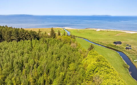 Ejnarine - 600M to the Fjord: Grøn, Fugleperspektiv, Græs-, Kyst, Coastal Og Oceaniske Landskabsformer, Luftfotografering, Hav, Ocean, Eng