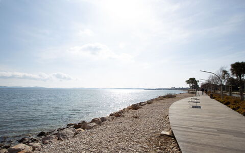 Les Palmiers: Vand, Krop Af Vand, Horisont, Kyst, Coastal Og Oceaniske Landskabsformer, Kyst, Hav, Strand, Bank, Ocean