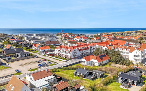 Myrte - 300M from the Sea: Kyst, Hav, Ocean, Forstad, Ferieby, Luftfotografering, Bugt, Badeby, Strand, Arkivbilleder