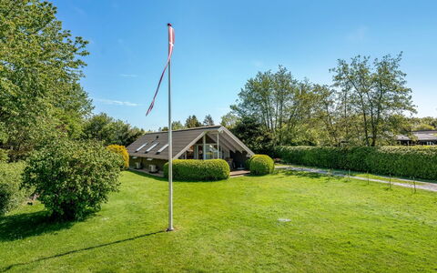 Tytti - 300M from the Sea: Vegetationen, Busk, Forår, Sommerhus, Have, Skygge, Backyard, Gård, Stol