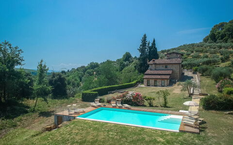 Casolare Torre With Pool And Ac: Svømmepøl, Stuehus, Estate, Udvej, Hacienda, Villa, Eco Hotel, Thermae, Backyard, Udendørs Møbler