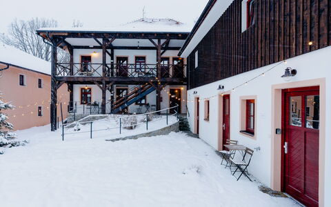 Horni Plana 100: Sne, Vinter, Fryser, Is, Skisportssted, Altan