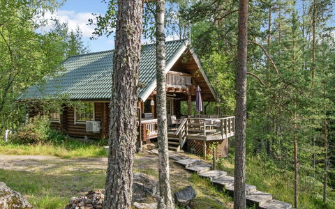 Karhupirtti: Træ, Sommerhus, Bjælkehytte, Landdistrikt, Hytte, Woodland, Skov, Garden Bygninger, Sidespor, Hårdttræ