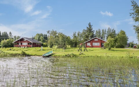 Mansikkaranta 1: Træ, Vinter, Sne, Hjem, Sommerhus, Fryser, Sidespor, Bjælkehytte, Is