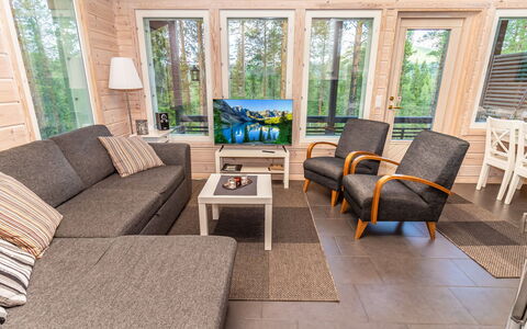 Ruka Sinirinta As. 1: Træ, Sne, Sommerhus, Vinter, Tag, Hjem, Fryser, Bjælkehytte, Sidespor, Hældning